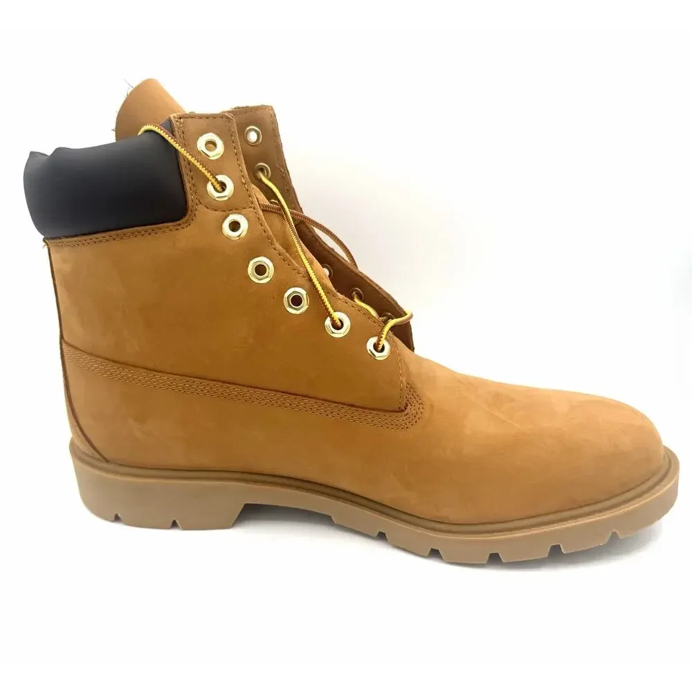 NEW Timberland 6 Inch Waterproof Boot Wheat Nubuck TB118094 231 Men's Size 13